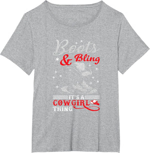 Boots & Bling It's a Cowgirl Thing Western