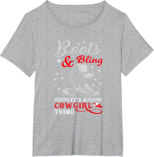 Boots & Bling It's a Cowgirl Thing Western