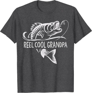 Reel Cool Grandpa Fishing Gifts Grandpa Father's Day