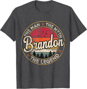 Brandon The Man The Myth The Legend Personalized Name