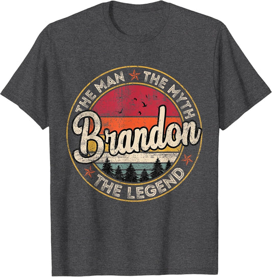 Brandon The Man The Myth The Legend Personalized Name