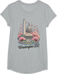 Washington DC Cherry Blossoms Landmark Art Souvenir