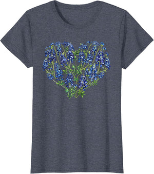 Bluebonnet in A Heart