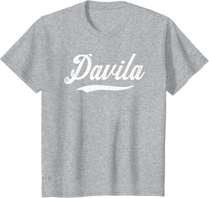 Distressed Script Nick Davila Prospect Baseball Fan Gear