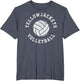Yellowjackets Volleyball Retro Distressed Team VB Graphic