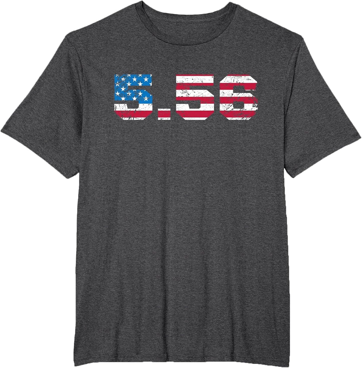 5.56 Rifle Cartridge USA Flag Military & Hunter Enthusiast