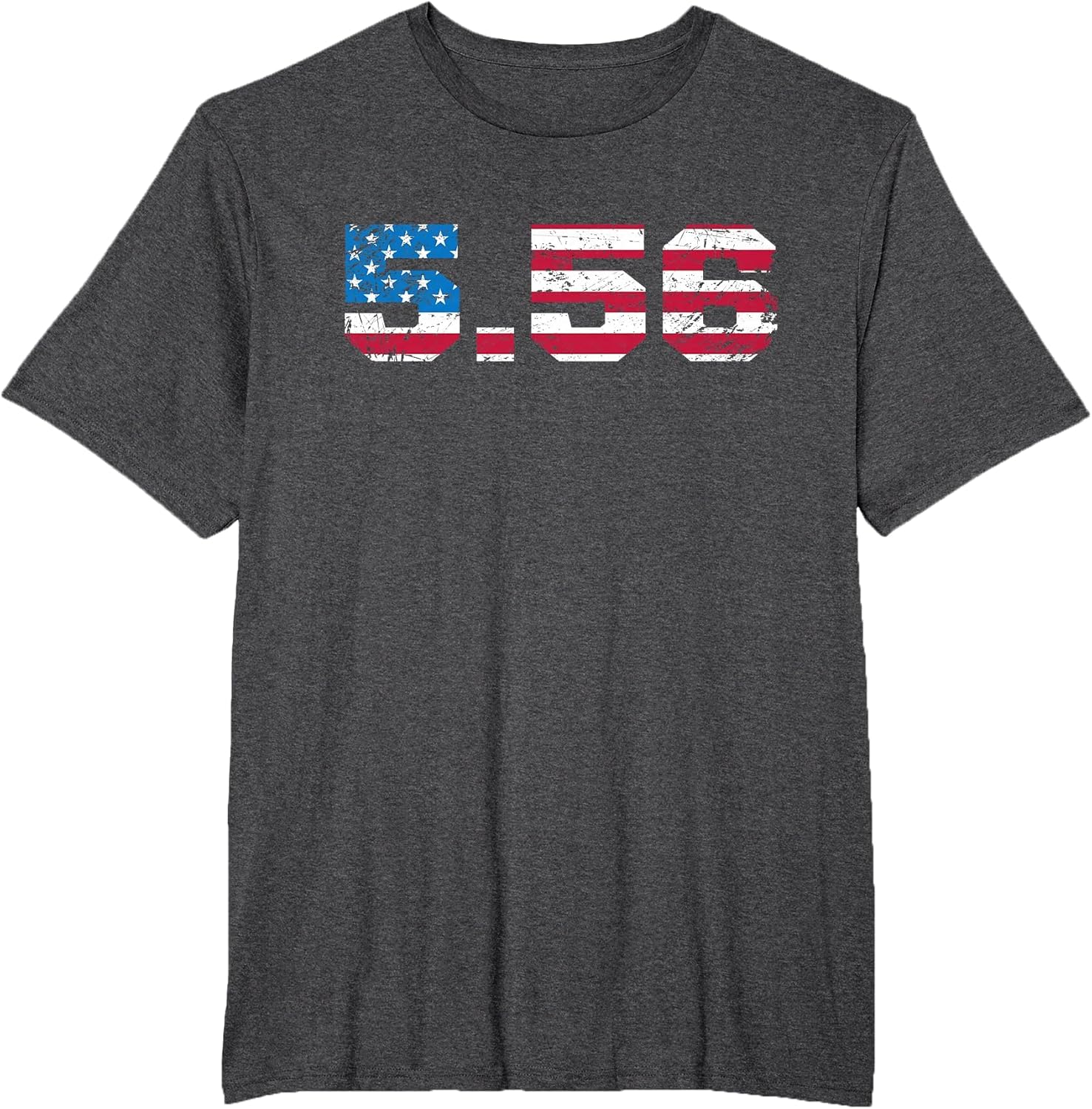 5.56 Rifle Cartridge USA Flag Military & Hunter Enthusiast