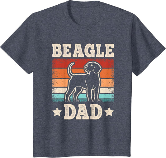 Beagle Dad Retro Beagle Lover Daddy Men