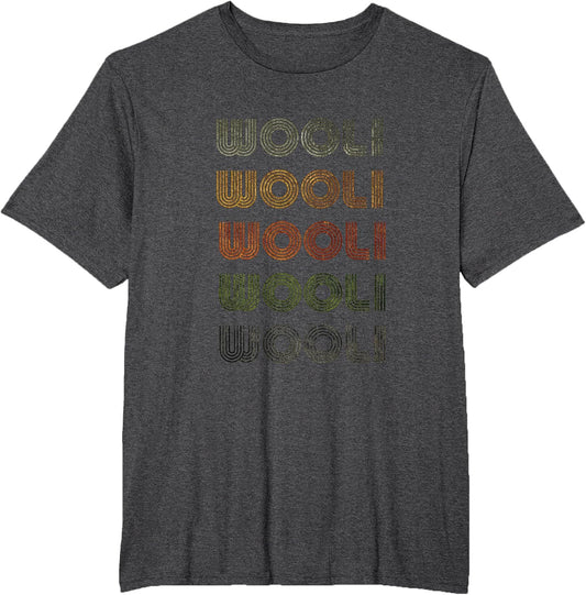 Love Heart Wooli Grunge Vintage Style Black Wooli