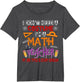 Don't Need A Costume Funny Joke Math Teacher Scary Enough