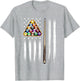 American Flag Billiard - 8 Ball Billiard Game Pool Player