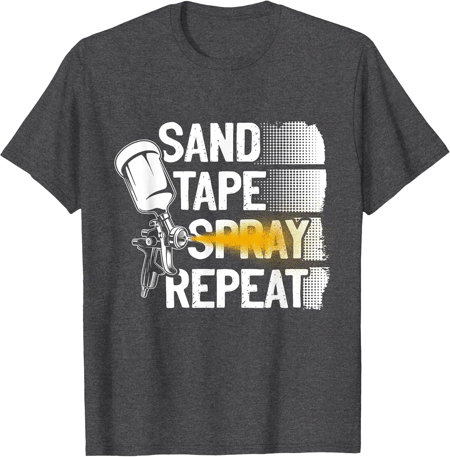 Sand Tape Spray Repeat Automotive Painter