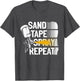 Sand Tape Spray Repeat Automotive Painter