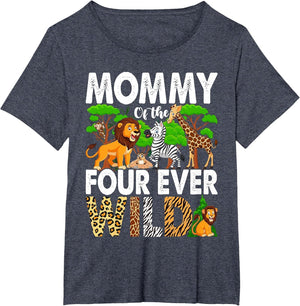 Mommy of The Ms. Four Ever Wild Jungle Theme 4th Birthday