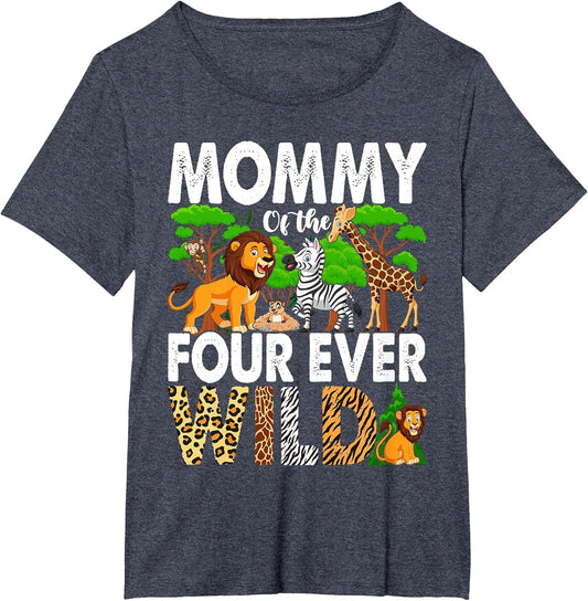 Mommy of The Ms. Four Ever Wild Jungle Theme 4th Birthday