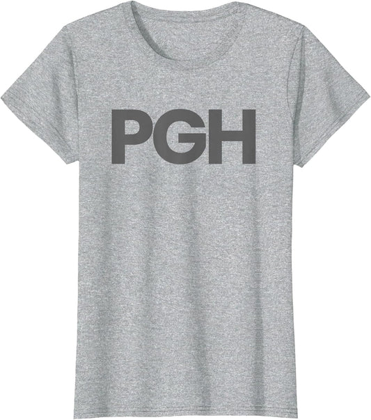 Pittsburgh PGH Text Retro Throwback Pennsylvania Vintage