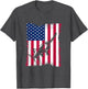 Vintage Love Paddlefish Vintage US Flag Paddlefish