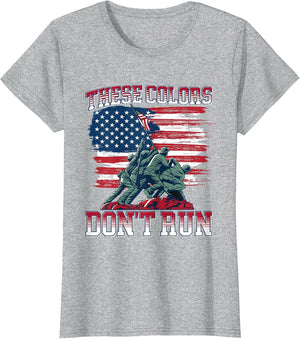 These Color Don't Run American Flag