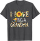 I Love Being A Grandma Sunflower Bee Mother's Day