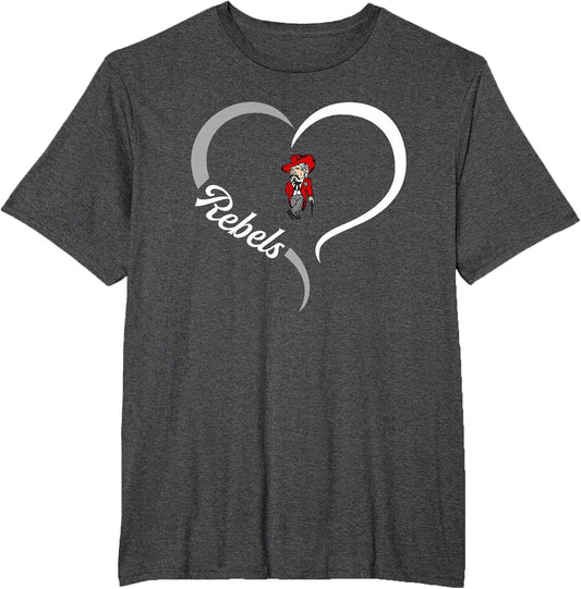 Highland Rebels Logo Half Heart Slogan HS