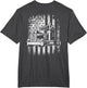 American Flag Big Rigs Semi Truck Driver Design On Back
