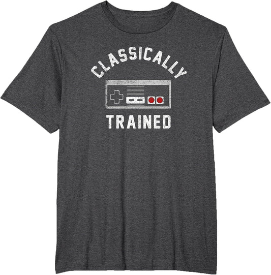 Classically Trained Video Game Adult T Shirt