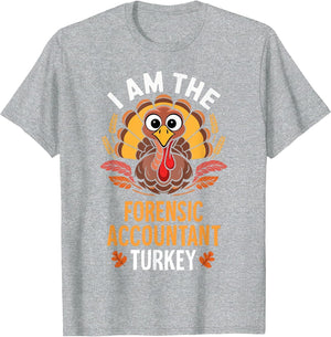 Thanksgiving I'm The Forensic Accountant Turkey Matching