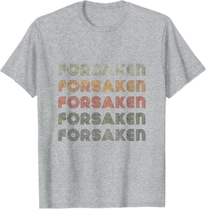 Love Heart Forsaken Grunge Vintage Style Black Forsaken