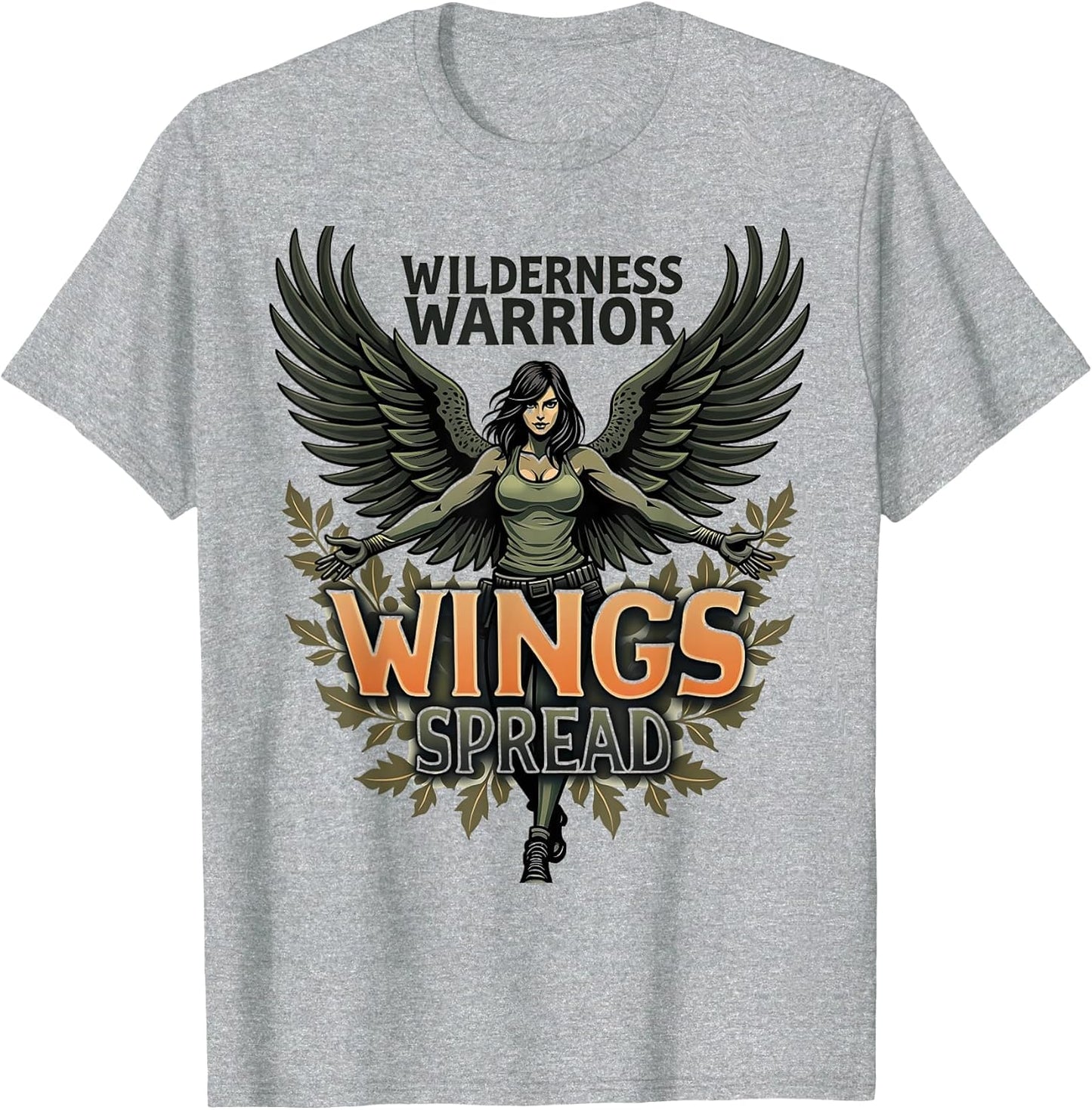 Wilderness Warrior Wings Spread Camo Design