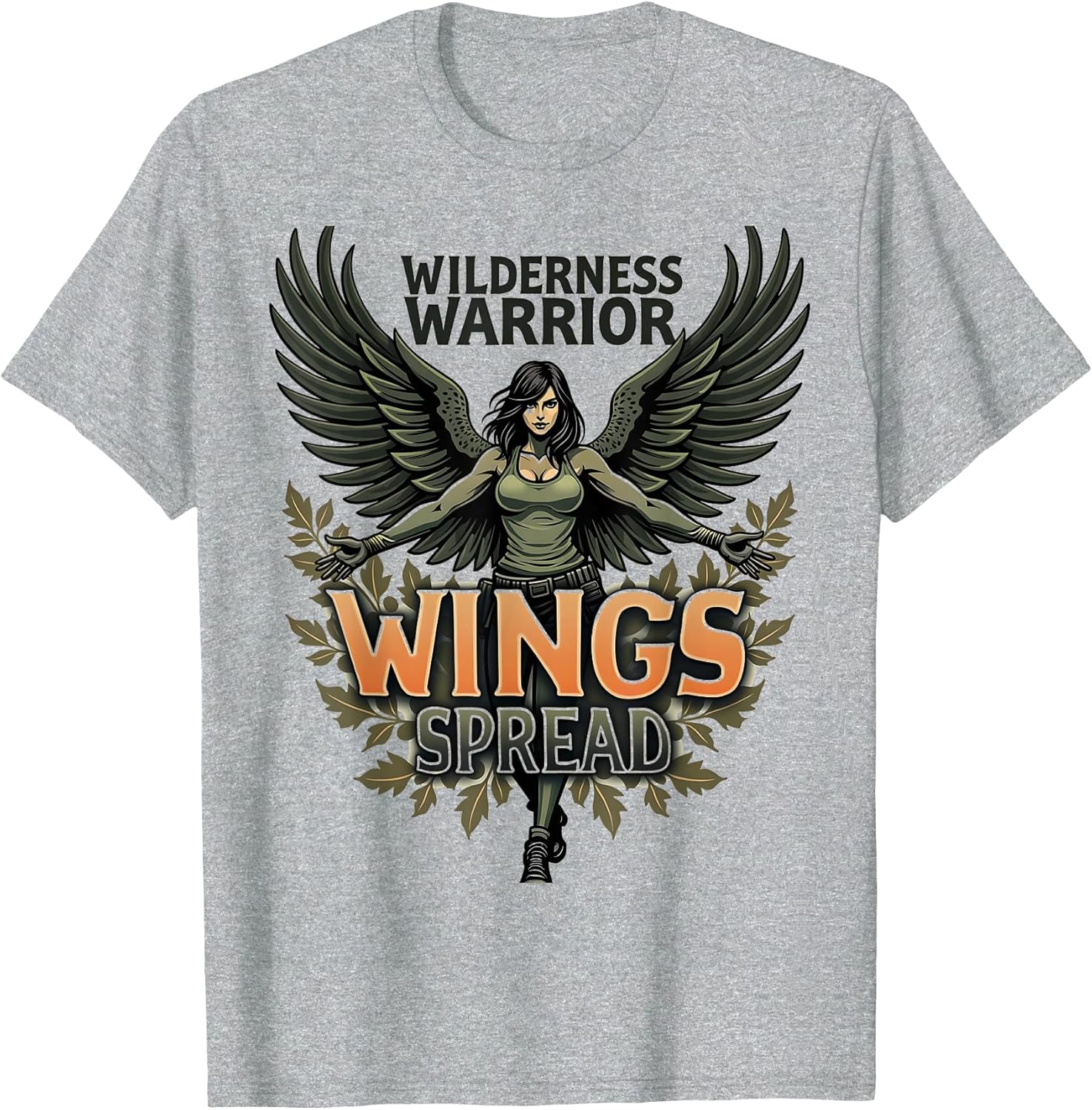 Wilderness Warrior Wings Spread Camo Design