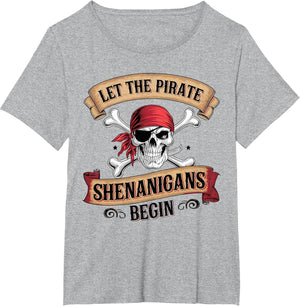 Let The Pirate Shenanigans Begin Talk Like a Pirate Skull