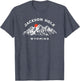 Jackson Hole Wyoming Mountains Vintage Hiking Souvenir