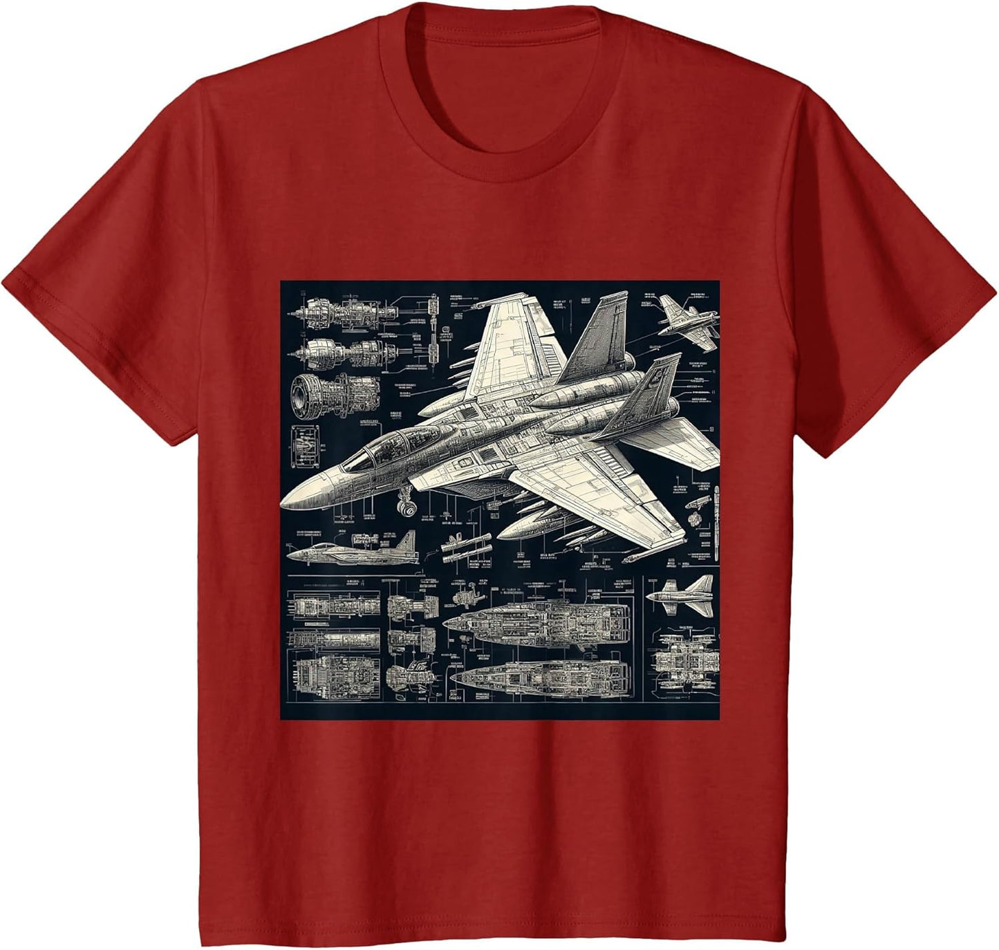 F-14 Tomcat Fighter Jet Assembly Blueprint Military Aviation