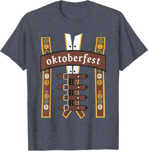 Oktoberfest Bavarian Munich Beer Lederhosen Suspenders