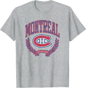 Montreal Canadiens Vintage Victory Gray Officially Licensed