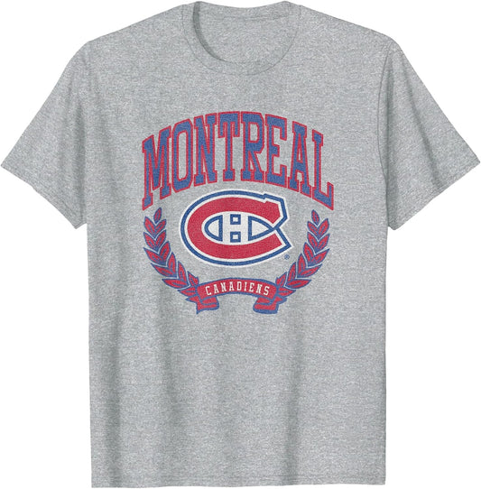 Montreal Canadiens Vintage Victory Gray Officially Licensed