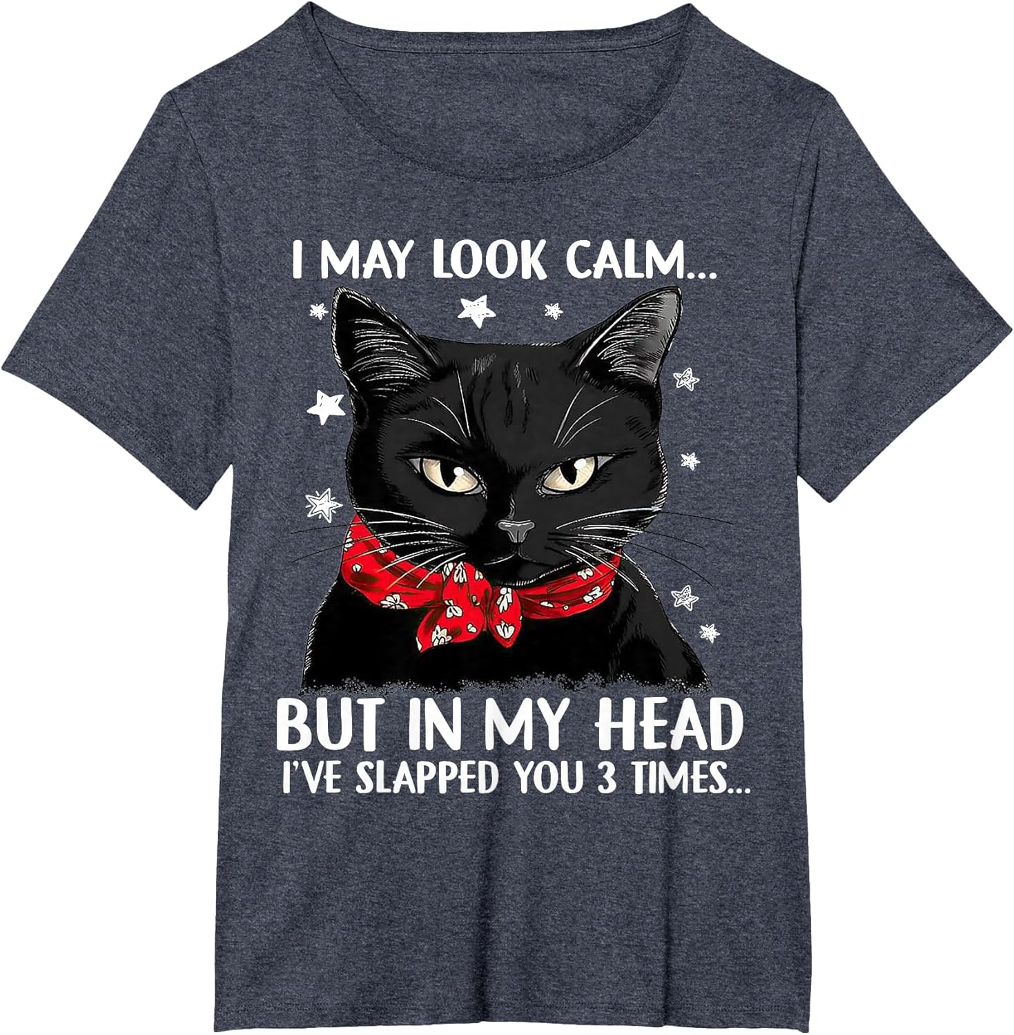 Cat I May Look Calm But in My Head I've Slapped You 3 Times
