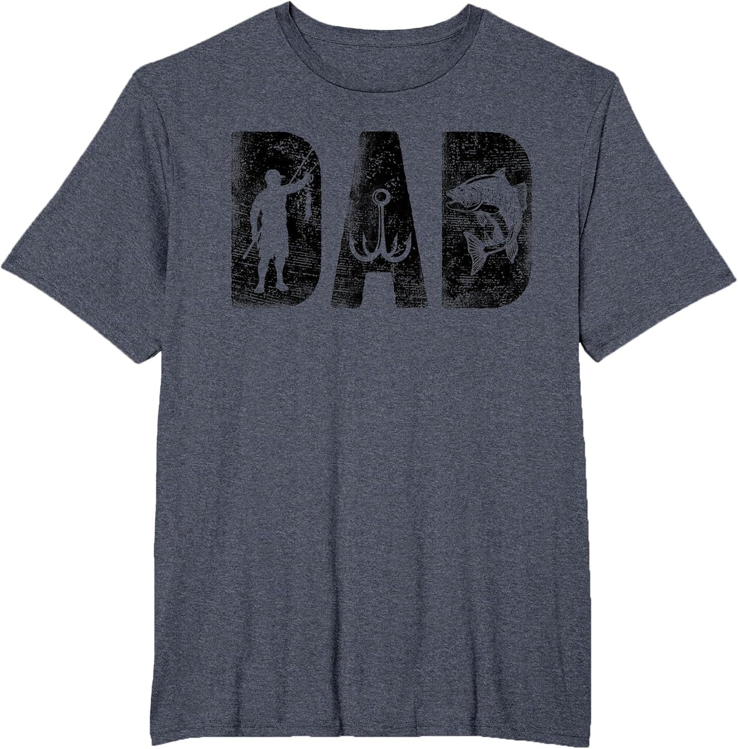 Fishing Dad Birthday Classic Bold Font Fish Daddy