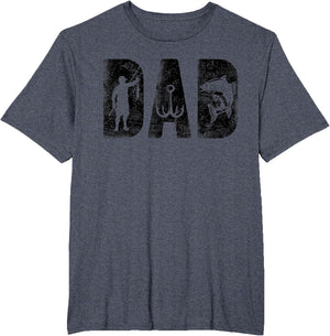 Fishing Dad Birthday Classic Bold Font Fish Daddy