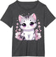 Cat Cherry Blossoms Cute Cat