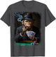 Gambling Casino Cool Monkey in Suit Funny Poker Animal