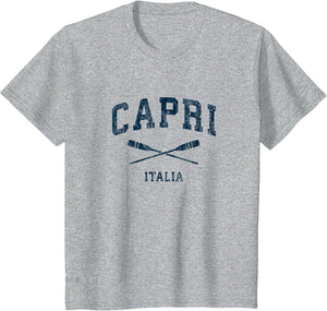 Capri Italy Vintage Nautical Paddles Sports Oars