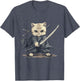Japanese Art Cat Ninja Ukiyo-e Anime Style Samurai Cat