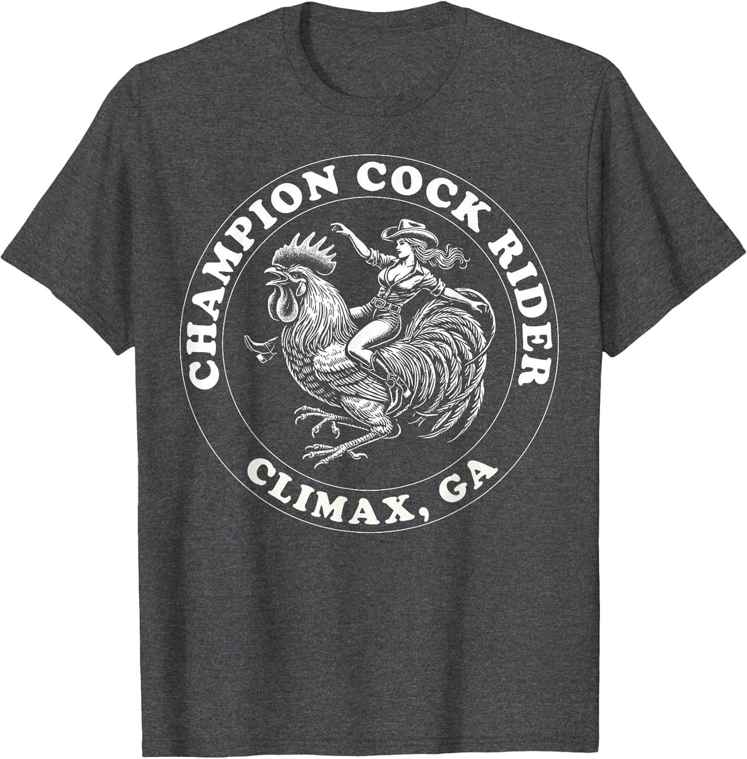 Champion Cock Rider Funny Cowgirl Rooster Bachelorette Fun