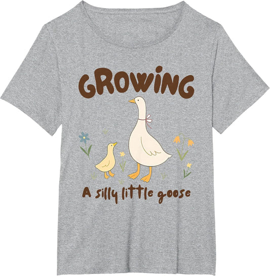 Pregnancy Announcement Mom Growing A Silly Little Goose