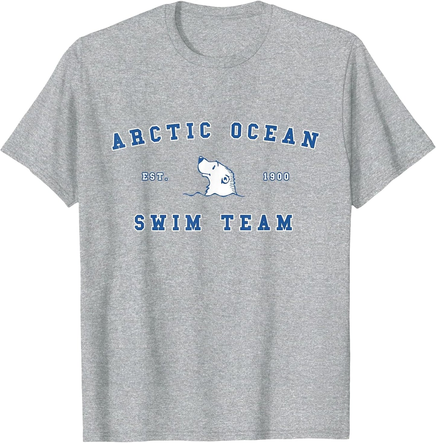 Arctic Ocean Swim Team Polar Bear Swimming Graphic
