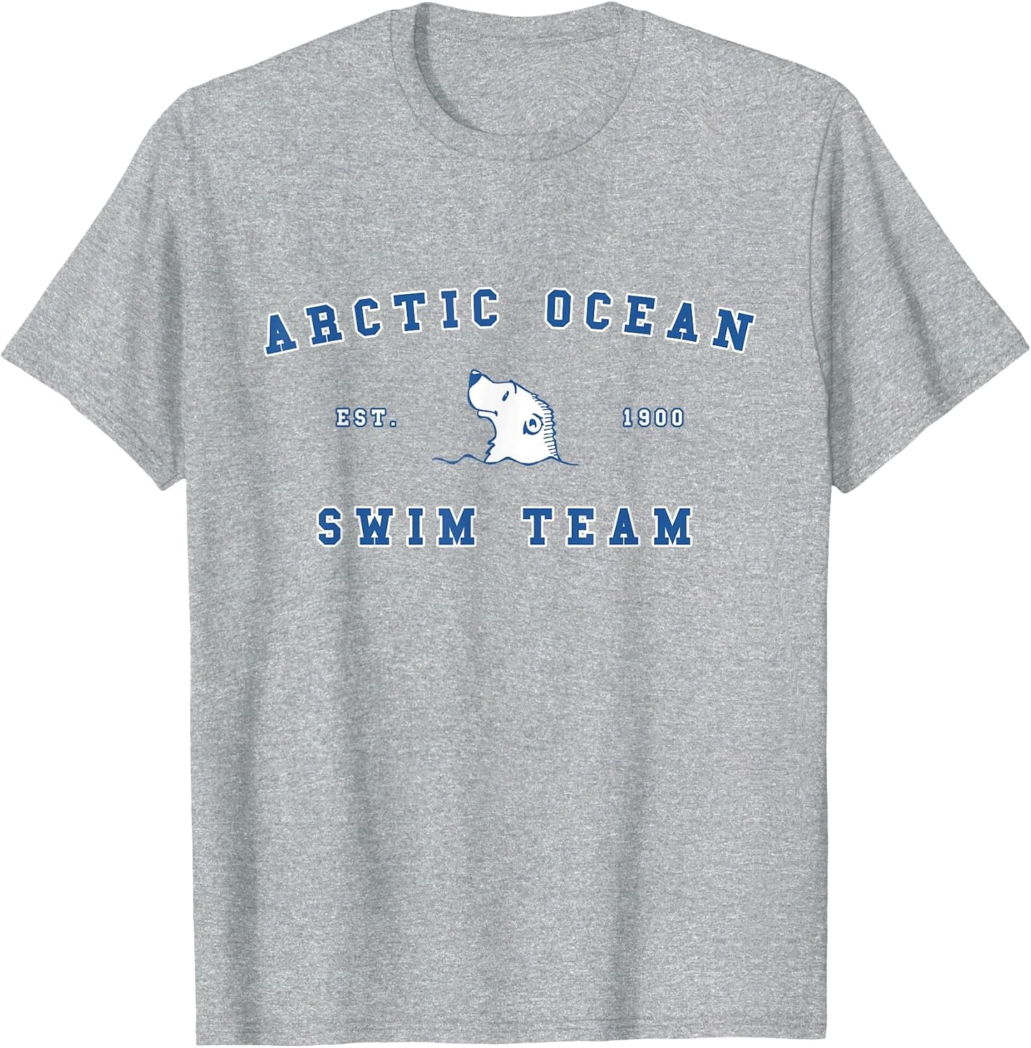 Arctic Ocean Swim Team Polar Bear Swimming Graphic
