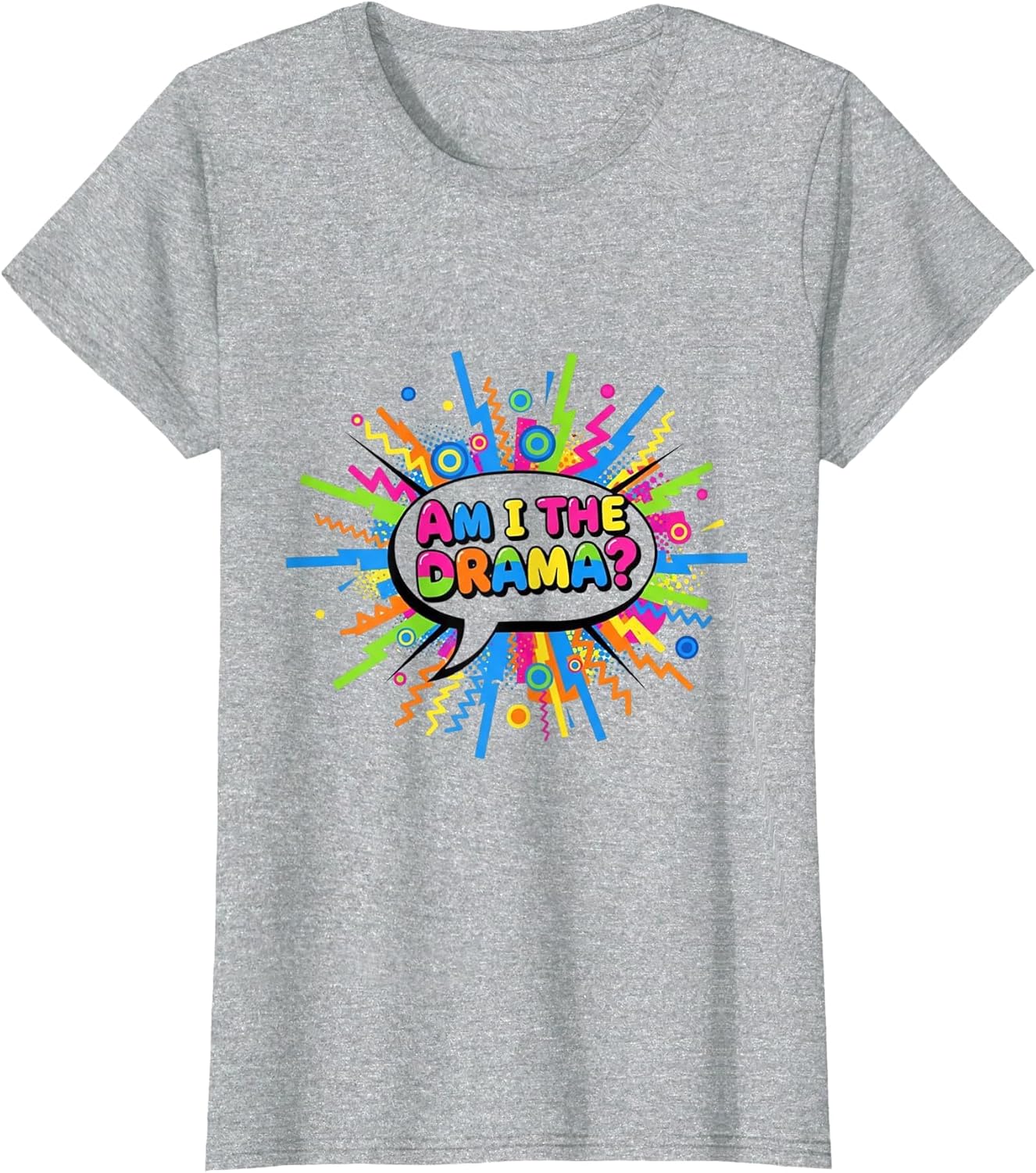 Am I The Drama? Funny Retro Pop Art Design