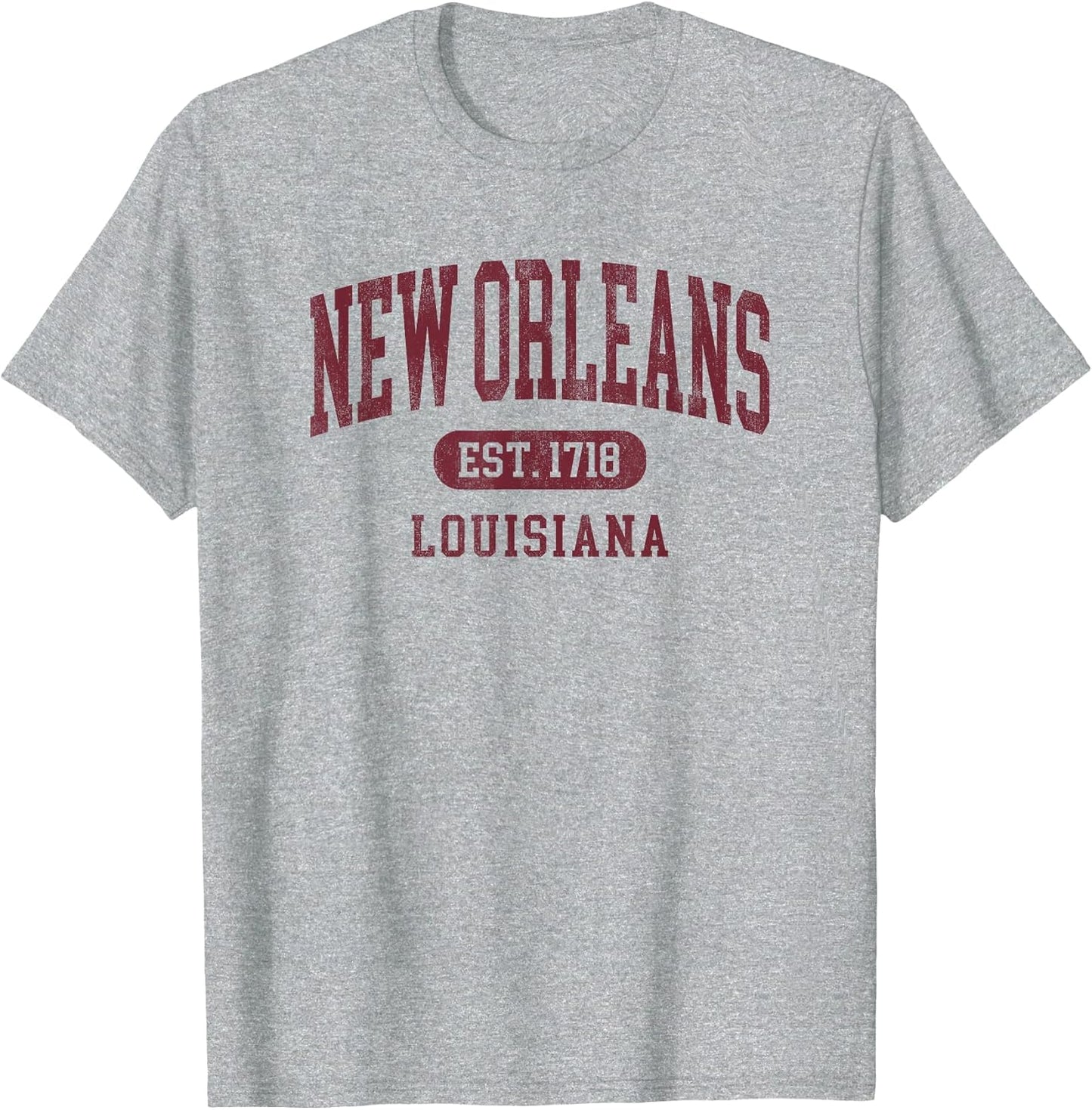 Retro New Orleans Est 1718 Vintage Throwback
