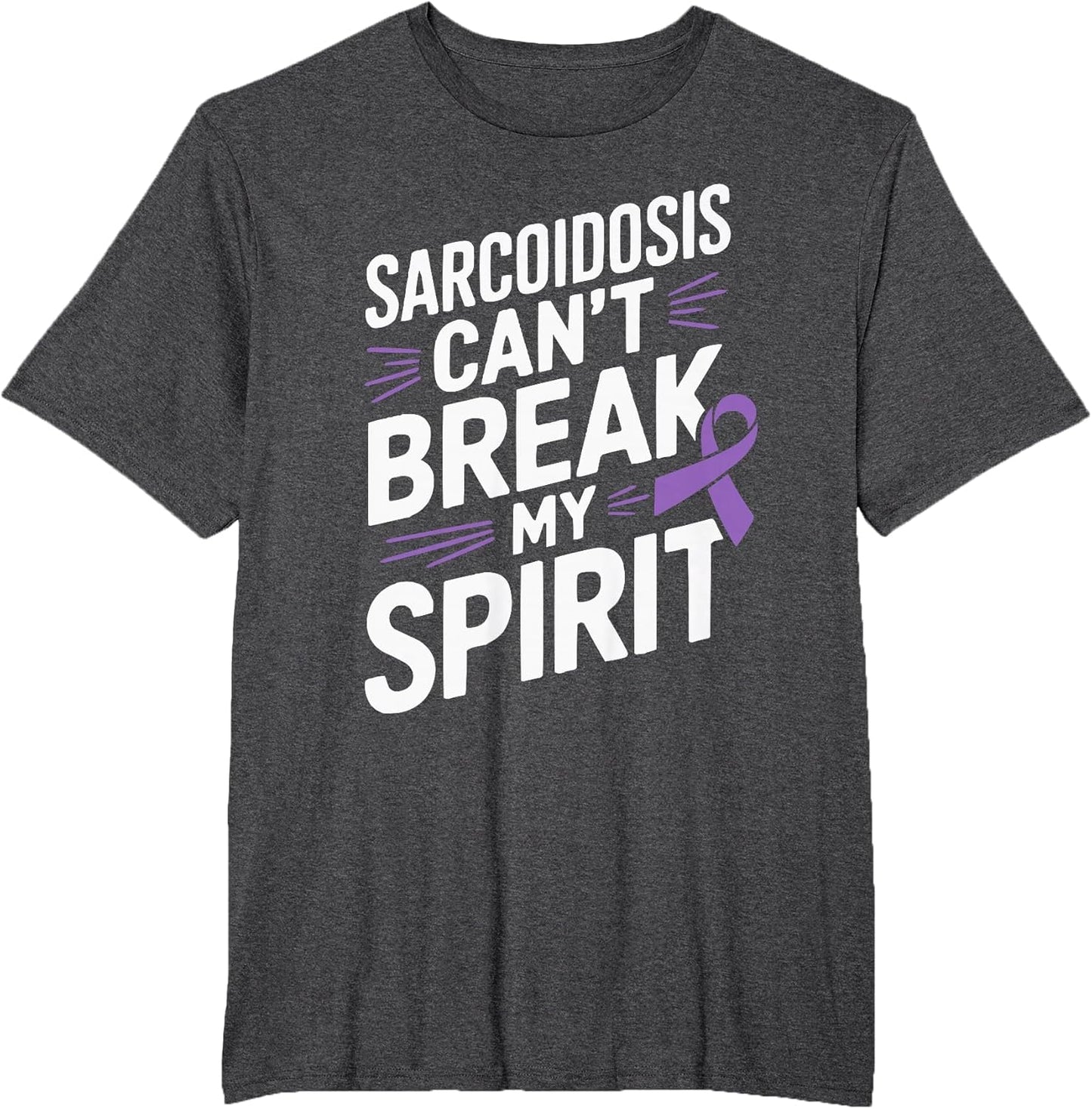Sarcoidosis Awareness Disease Disability Purple Ribbon